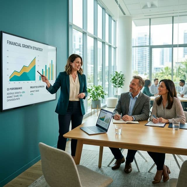 Business advisory planning session